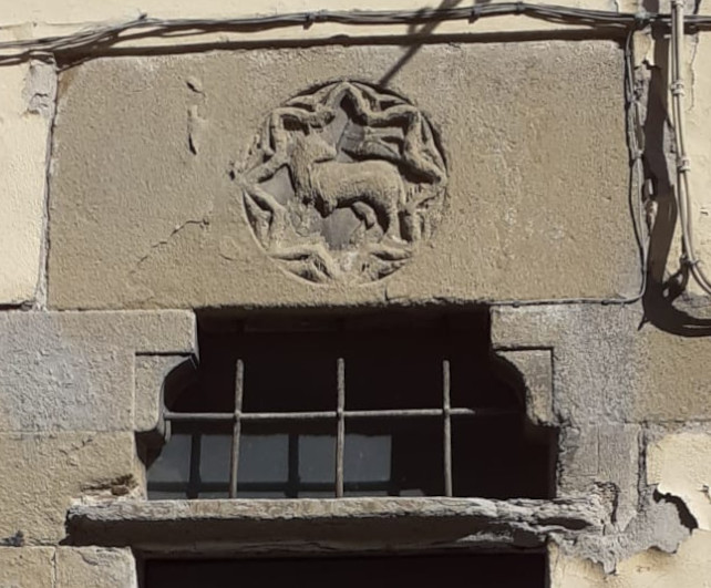 Architrave con rilievo - Sansepolcro