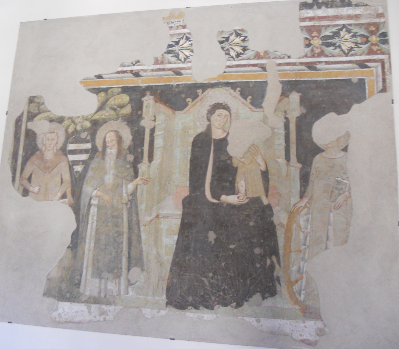 Madonna col bambino in trono - Sansepolcro