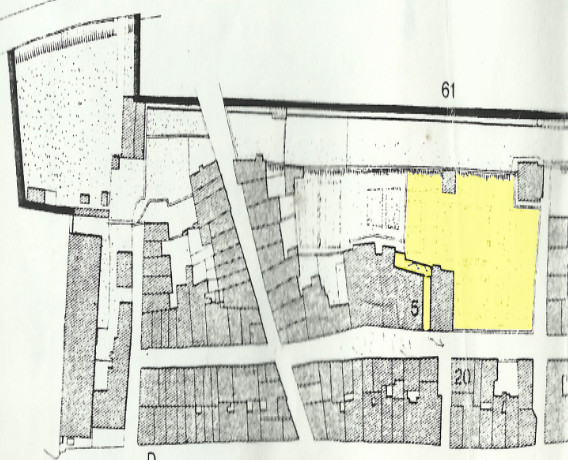 Planimetria Monastero Santa Caterina - Sansepolcro