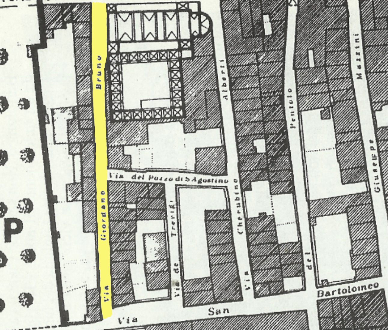 Via Giordano Bruno-Sansepolcro