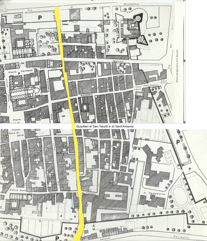 Quartieri di San Nicolò e di Sant'Antonio