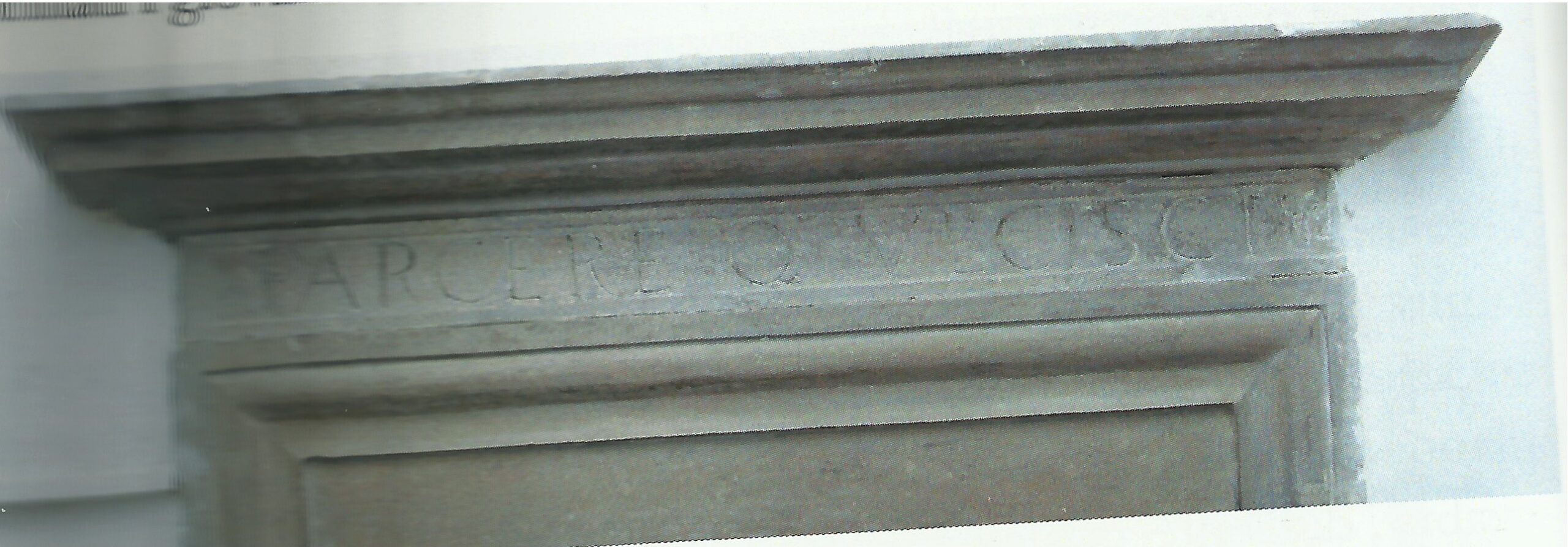 Planimetria Monastero Santa Caterina - Sansepolcro