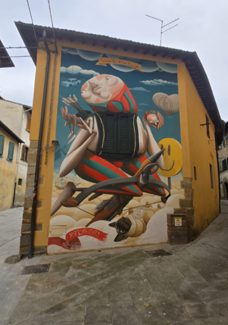 Portale bugnato - sansepolcro