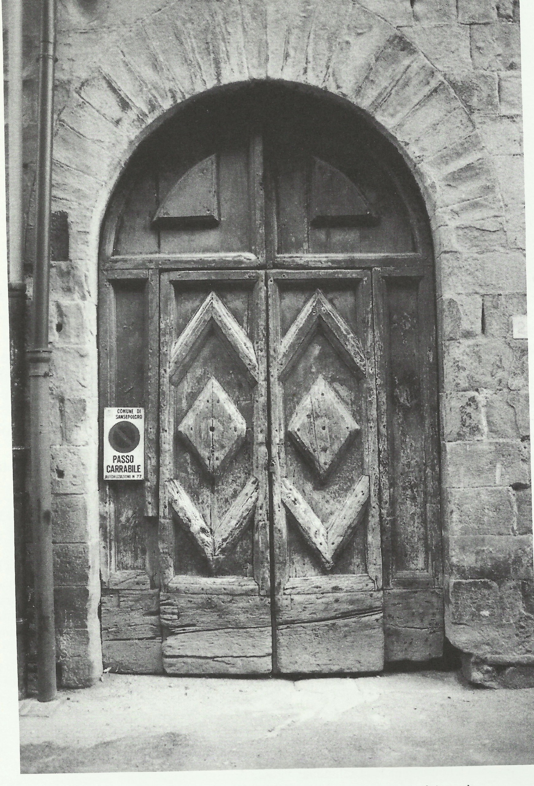 Planimetria Monastero Santa Caterina - Sansepolcro